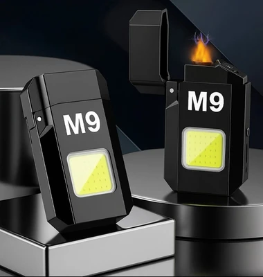 فندک شارژی مدل M9 چراغدار